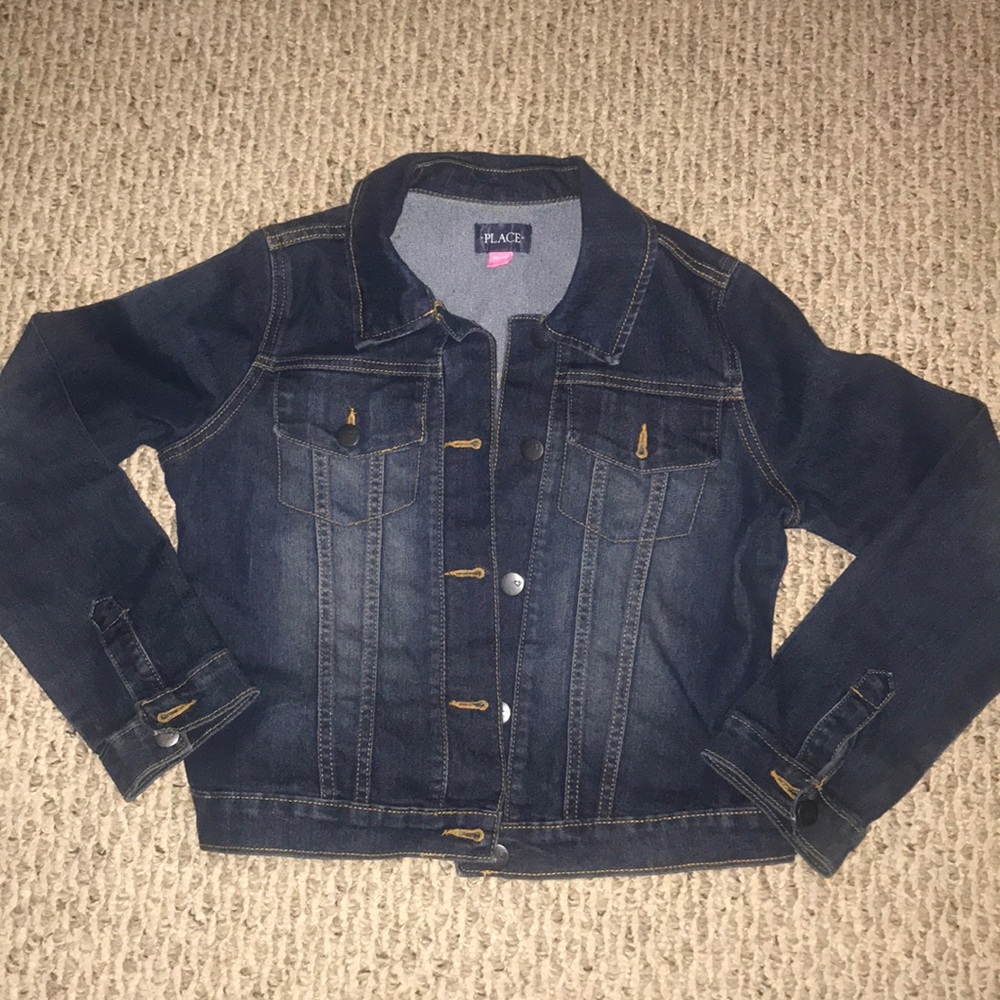 Jean jacket for girl size 14 new